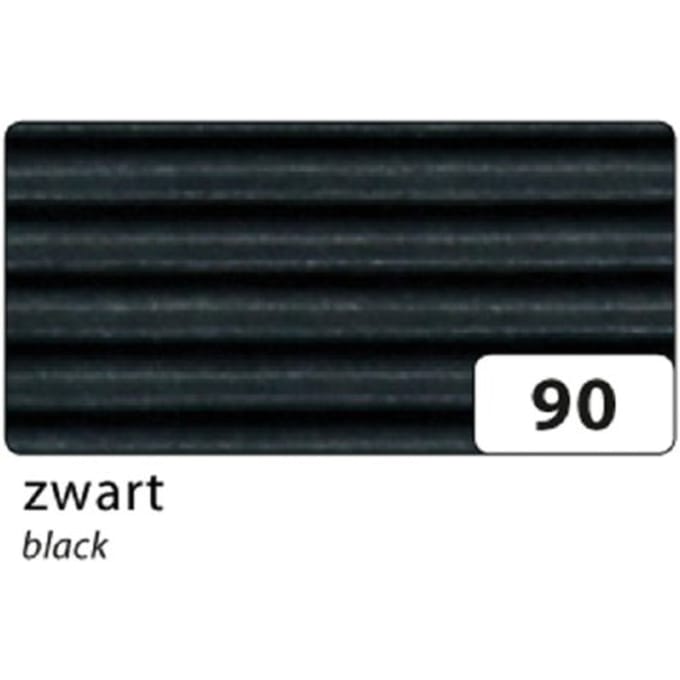 Golfkarton Folia E-golf 50x70cm 250gr nr90 zwart