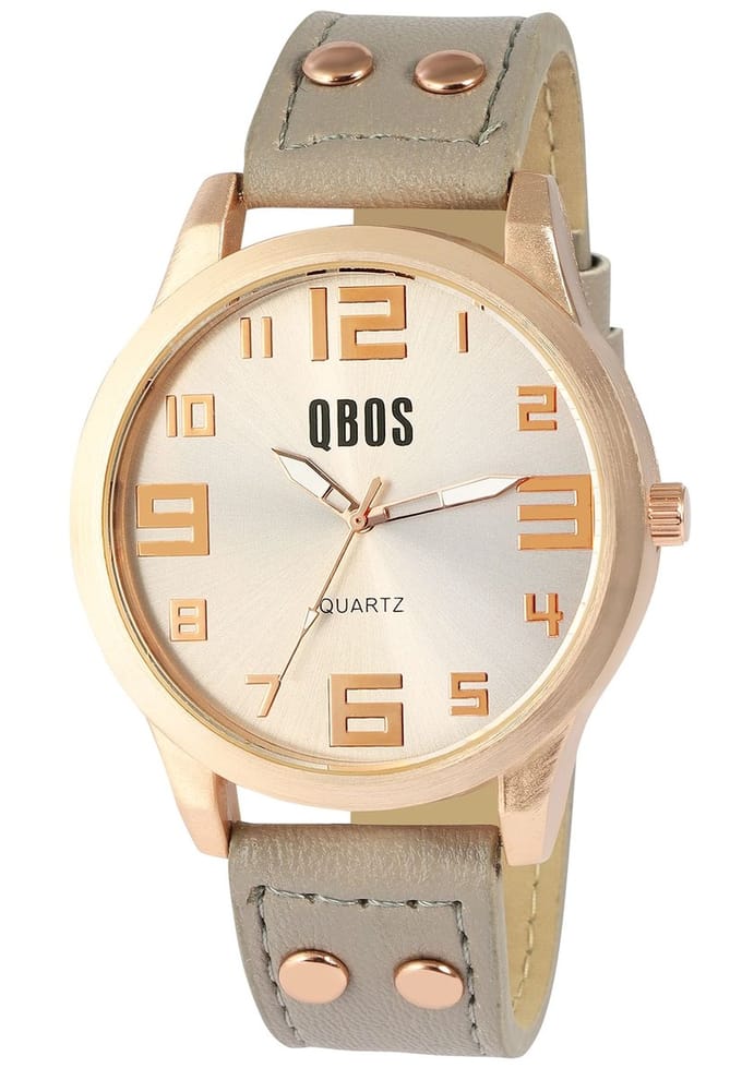 QBOS QBOS Unisex horloge Mineralglas