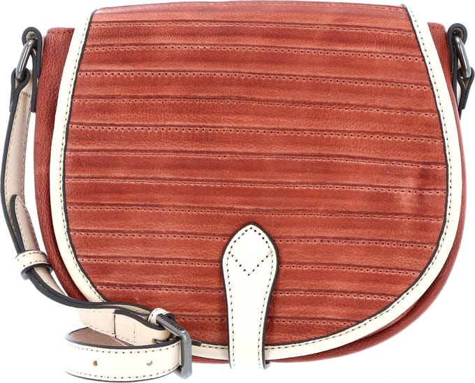 FREDsBRUDER Leren Schoudertas Cruise Collection Night Stroll Bag Blush Bruine
