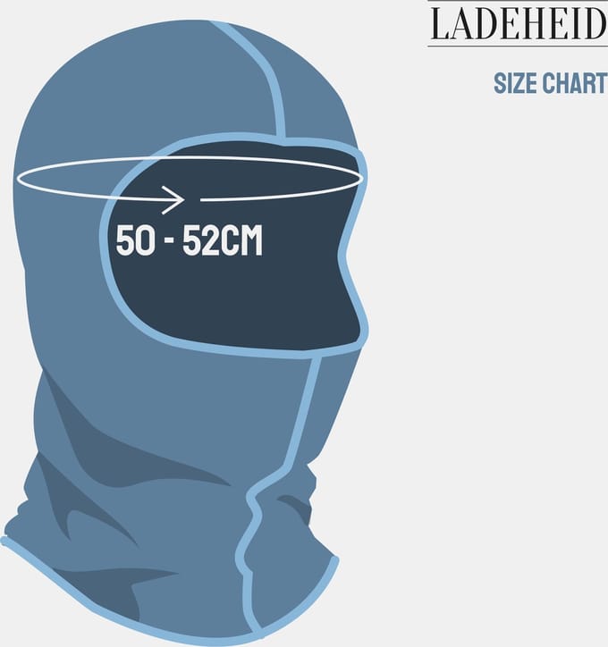 Ladeheid Kinderen Balaclava Helmmuts - Winter Muts Face Mask - Polyester - LA-LA40-200-BA - Zwart - Eén maat