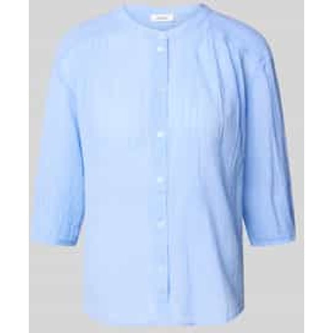 relaxed fit overhemdblouse van puur katoen