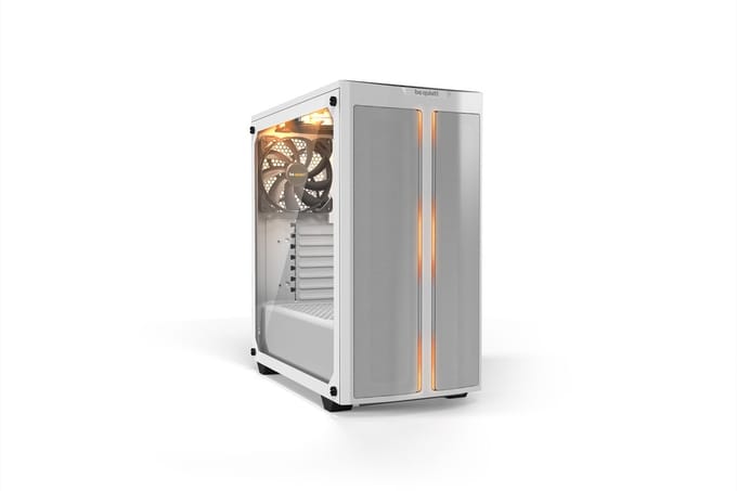 be quiet! Pure Basis 500DX TG - Wit - Case - Miditower - Wit
