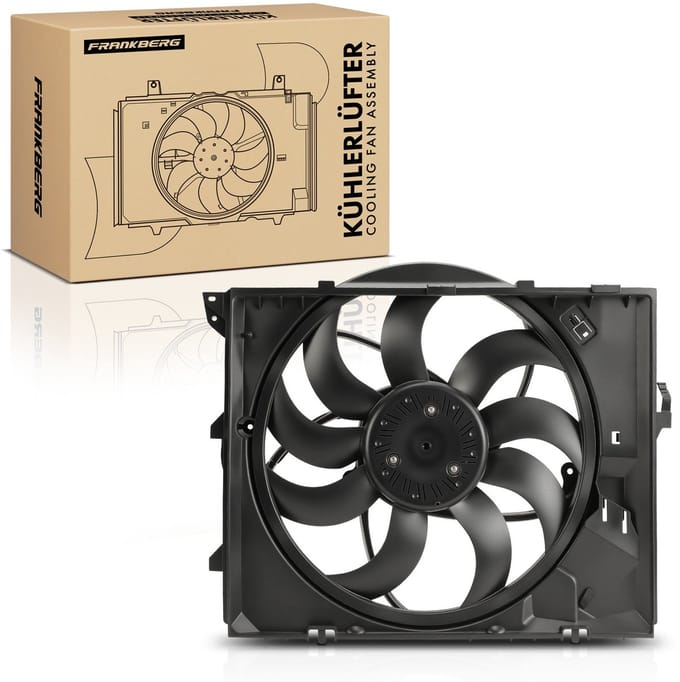 Frankberg 1x Koelventilator voor BMW 3er E90 E92 E93