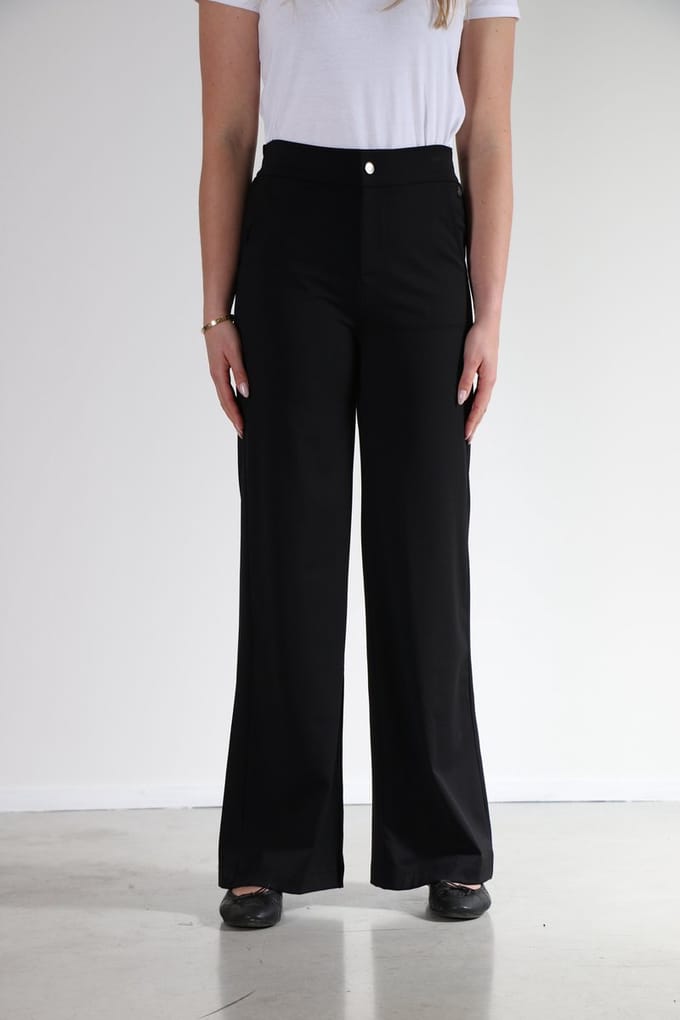 New Star - Dorian 2.0 zwart broek wijd model L32 - maat 33