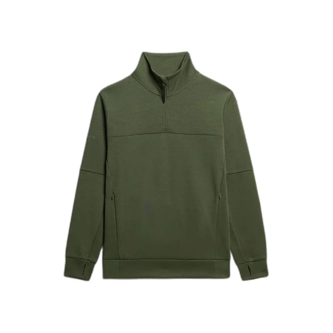 Superdry Tech Half Zip Sweater Heren - Maat L