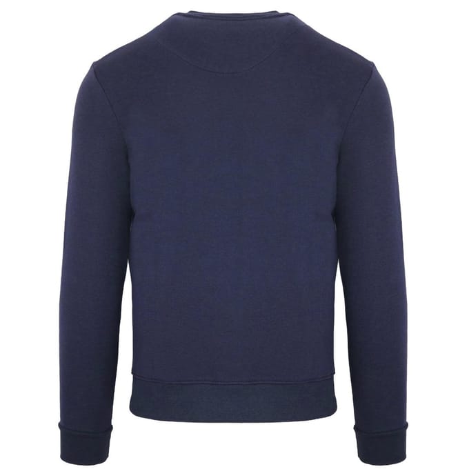 Aquascutum Heren Aldis Sweatshirt (Marine)
