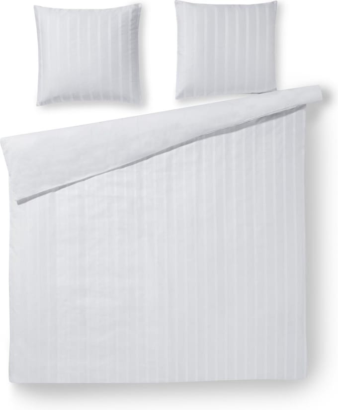 Papillon Montreal - dekbedovertrek - tweepersoons - 200 x 200/220 - Wit