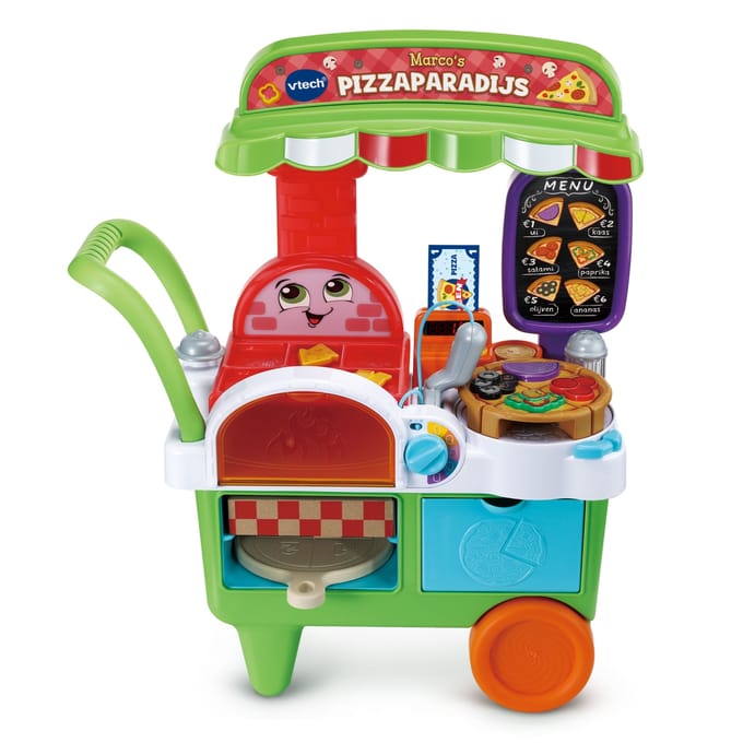 VTech Marco's Pizzaparadijs Activity-Center - Keuken Speelgoed - Interactief & Educatief Speelgoed - Cadeau - Kinderspeelgoed 3 Jaar