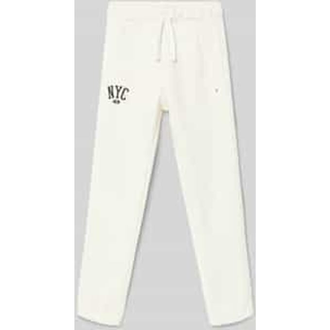 Stoffen broek met elastische band