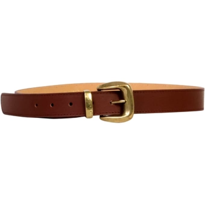 Rochelle-leren riem met geschenkzakje