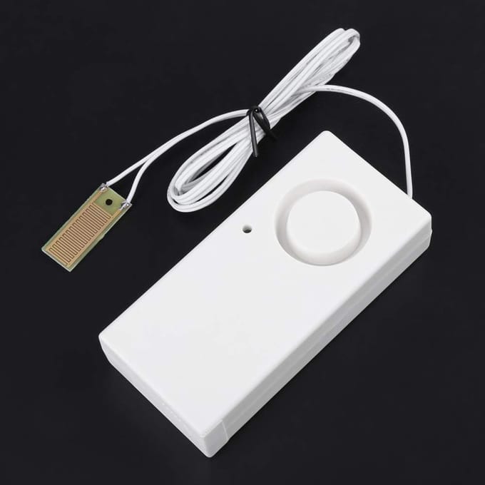 Wateroverloop Sensor Alarm - 120dB Waterlekkage Detector met App Connectie