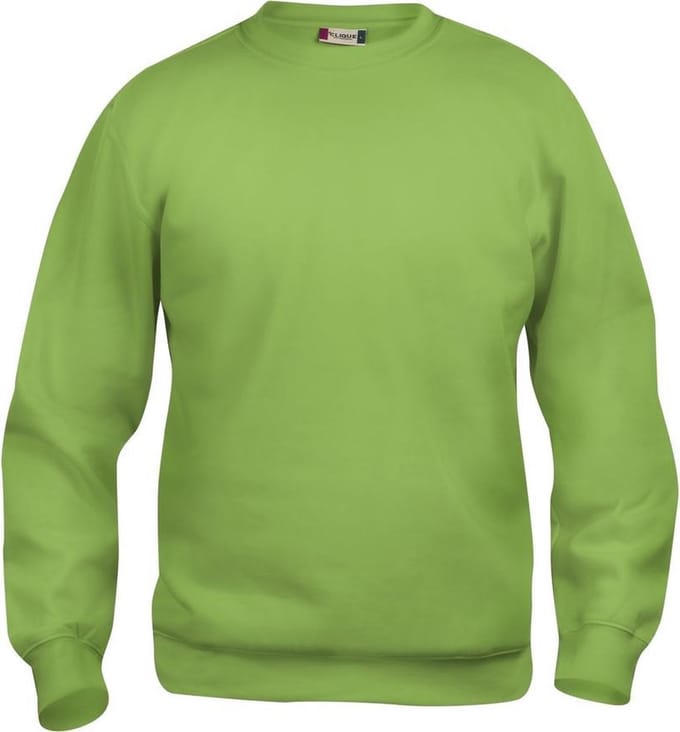 Basic roundneck lichtgroen xl