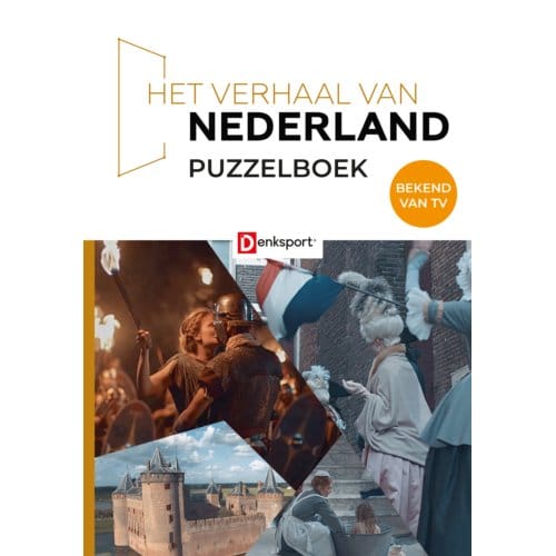 Denksport – Het Verhaal van Nederland Puzzelboek - Quizzen en beeldpuzzels