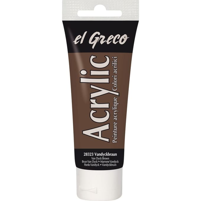 KREUL el Greco Acrylic - Van Dijckbruin