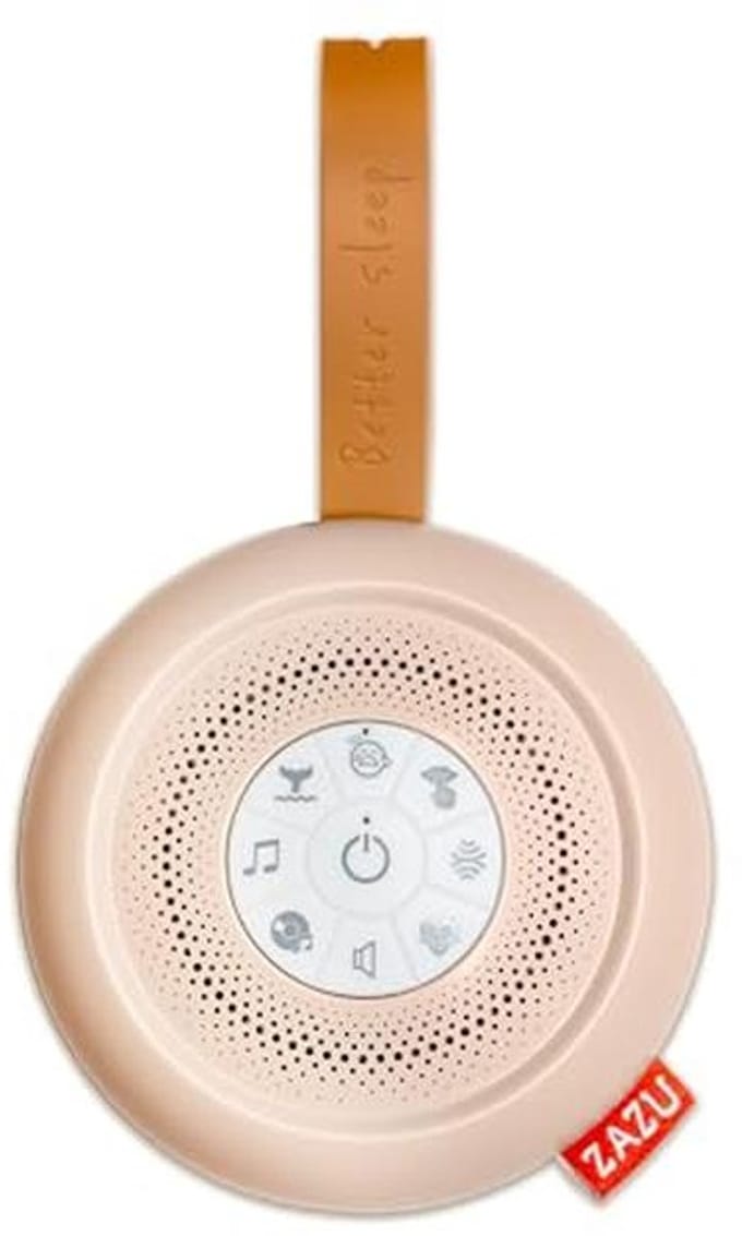 Deluxe Baby Sleep Aid with White Noise and Cry Sensor - Portable and Rechargeable