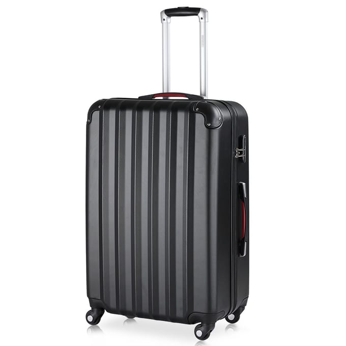 Monzana Hardcase Koffer Baseline - XL Zwart