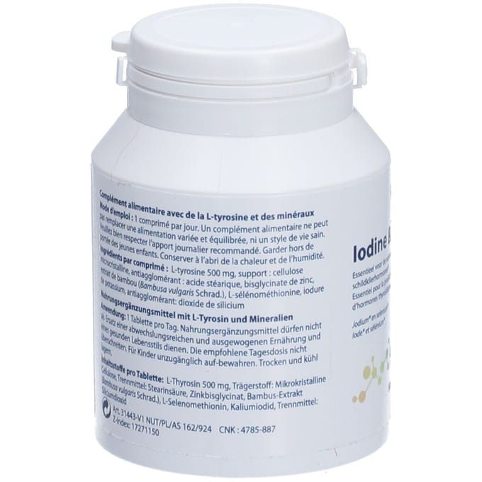 Metagenics Iodine & tyrosine - 60 tabletten - Aminozurenpreparaat