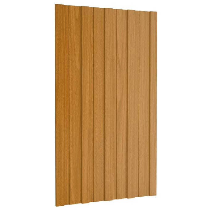 vidaXL - Dakpaneel - 36 - st - Naturel - 80 - x - 45 - cm - Verzinkt - staal