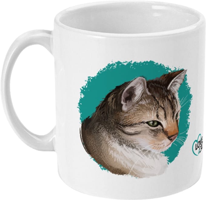 Mok Love Cats American Bobtail, 325ml