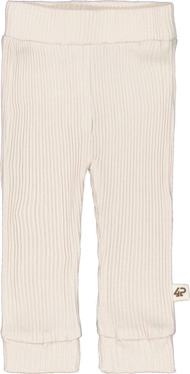 4PRESIDENT Legging baby - Oat milk - Maat 68