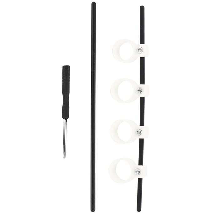 Vingerstrekker Vingertoptrainer Gitaar Muziekinstrument Plastic Flexibel Hulpmiddel black