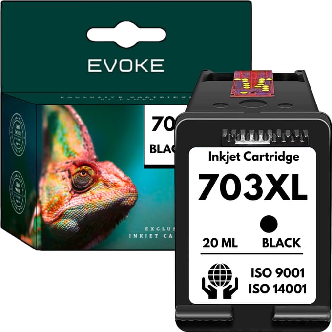 HP 703 Zwarte inkt 1500 pagina's 20 ml
