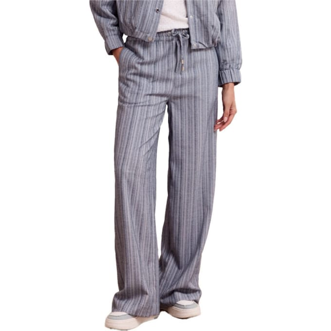 Tramontana Trousers blue melange