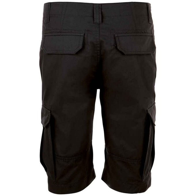 SOLS Heren Jackson Korte Broek (Zwart)