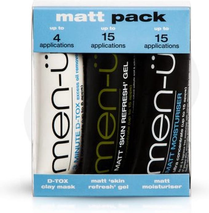 men-ü Matt Pack mini 3 x 15ml