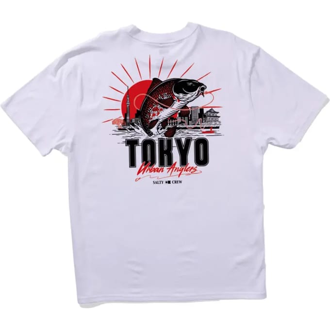 Dames-T-shirt Salty Crew Tokyo Urban Angler