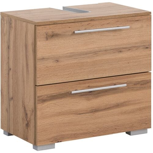 SCHILDMEYER Onderkast wastafel Carlos (Breedte 60 cm, Eiken landhuis)