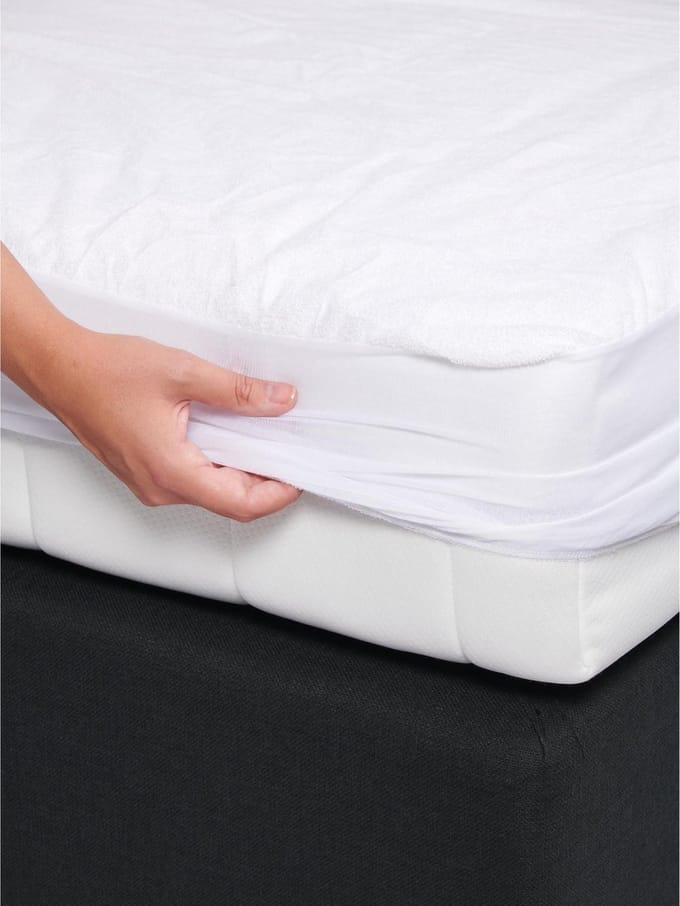Essenza Waterproof 90C Hoeslaken Wit - 80x200 cm