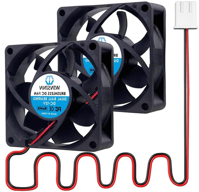 Ventilator 70mm - Koeler - 3D Printer Koeling - Dubbele Kogellagers - 70x25mm