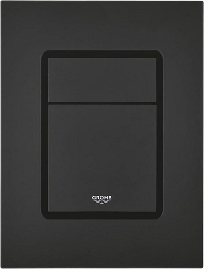 GROHE Skate Cosmopolitan S Bedieningsplaat - dualflush - phantom black