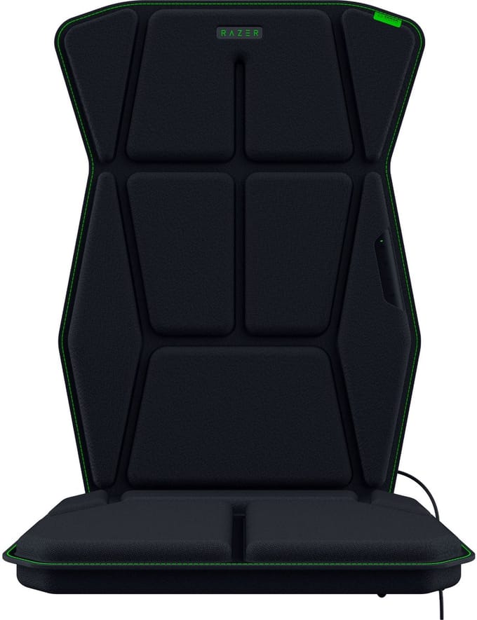 Razer Freyja - Draadloos Gaming Zitkussen - Haptic Feedback - Gaming & Bureaustoelen - Bluetooth