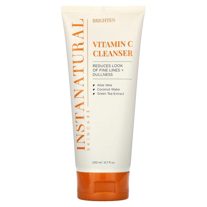 InstaNatural, Nettoyant à la Vitamine C, 200ml (6,7 fl oz) white