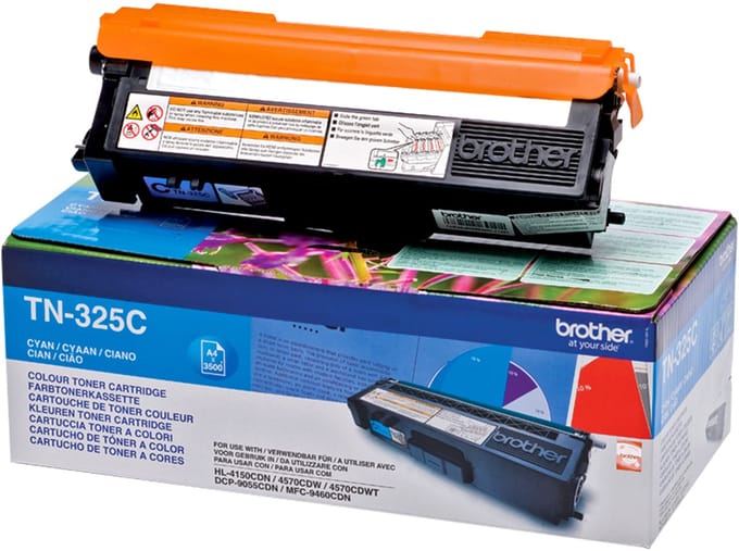 Brother TN-325C Tonercartridge - Cyaan