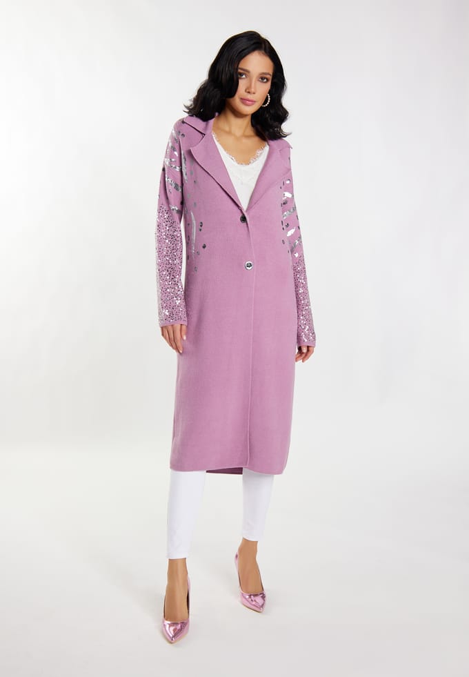 Faina Vest Dames Mauve