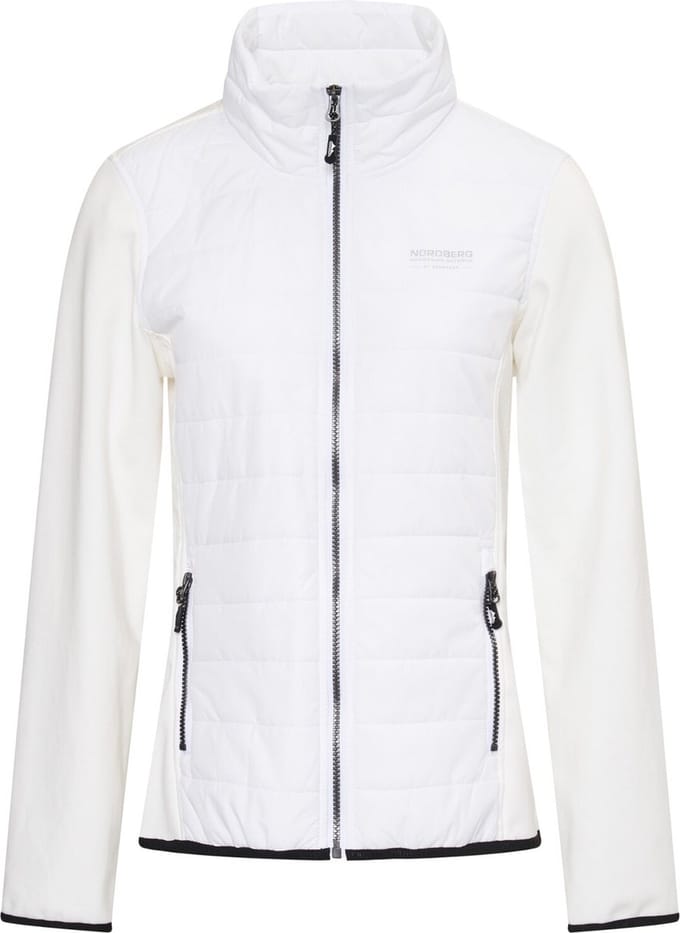 Nordberg Trine Fleece Vest Dames - White - Maat S