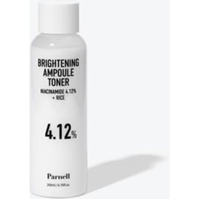 Parnell Niacinamide 4,12 Ampoule Tonique Éclaircissante au Riz 200ml | Soin Éclaircissant & Correction du Teint white