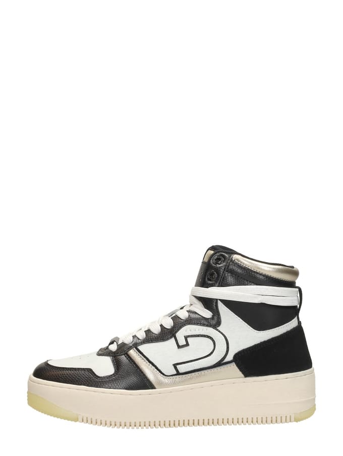 Cruyff Campo High Lux Tall Sneakers - Dames - Zwart - Maat:41