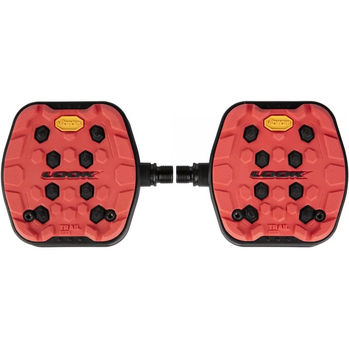 Look Trail Grip Pedalen Rood,Zwart
