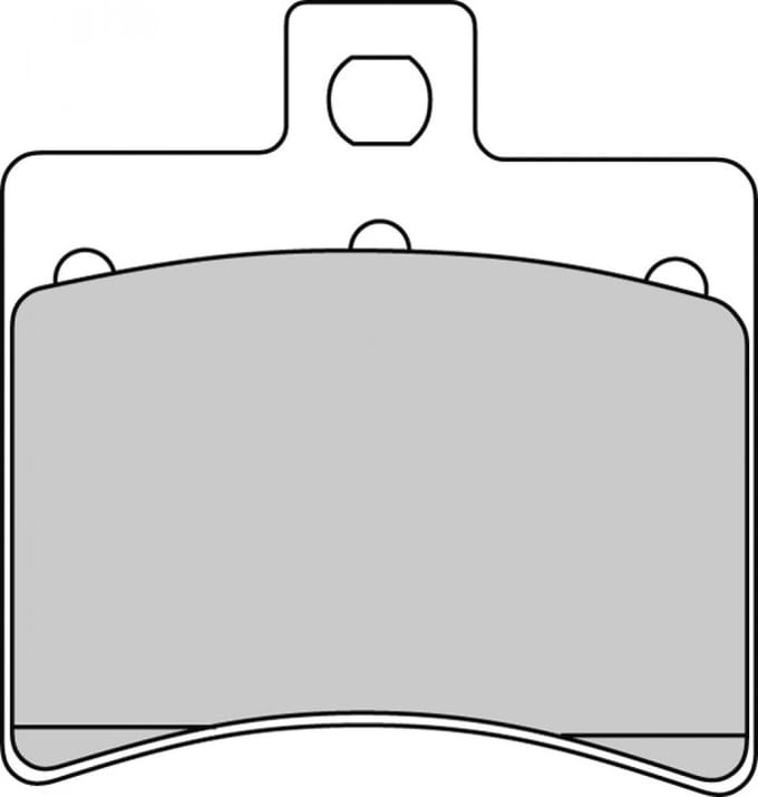 Plaquette de frein Ferodo pour Scooter Benelli 150 Velvet 2012 AR Neuf