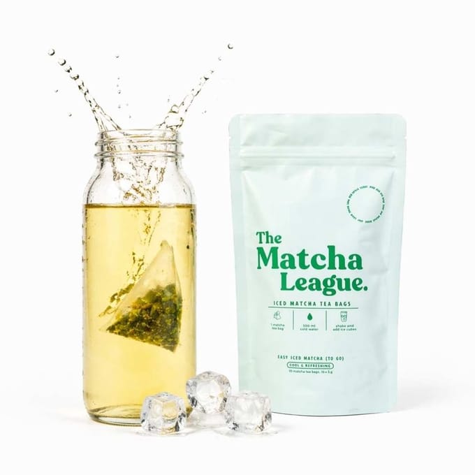 Tea Bar - THE MATCHA LEAGUE. - ICED MATCHA TEA BAGS
