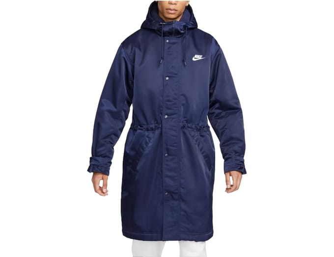Nike Club Men's Stadium Outdoor Parka (Midnight/Navy Blue) - Maat M