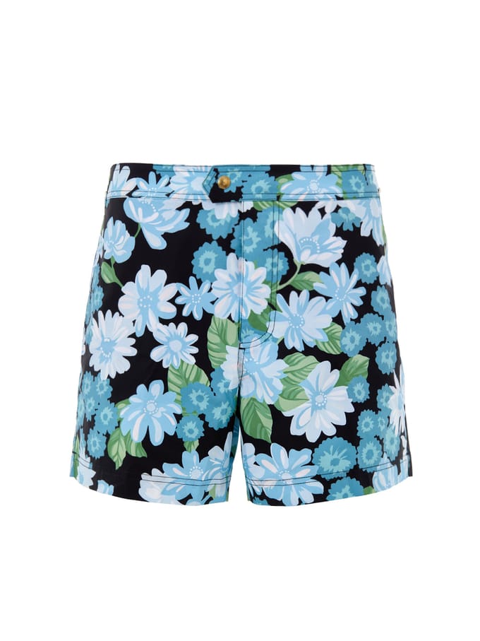 Boxer kostuum met bloemenprint Tom Ford