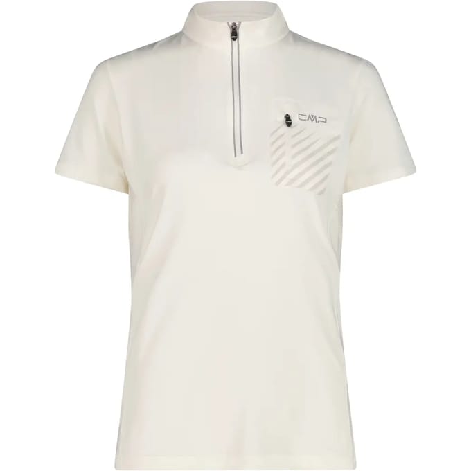 T-shirt ½ zip met zak voor dames CMP