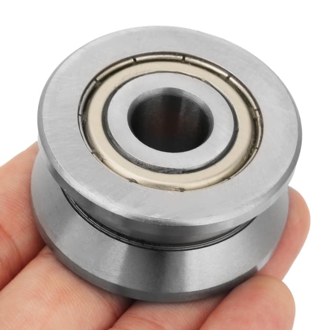 Roulement à billes scellé à rainure en V 12 x 41 x 20 mm LV201ZZ