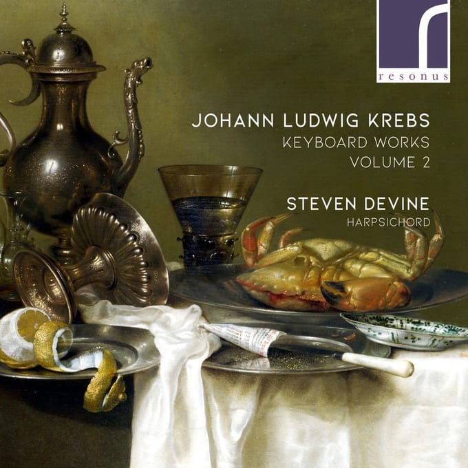 Steven Devine - Krebs: Keyboard Works Volume 2 (CD)