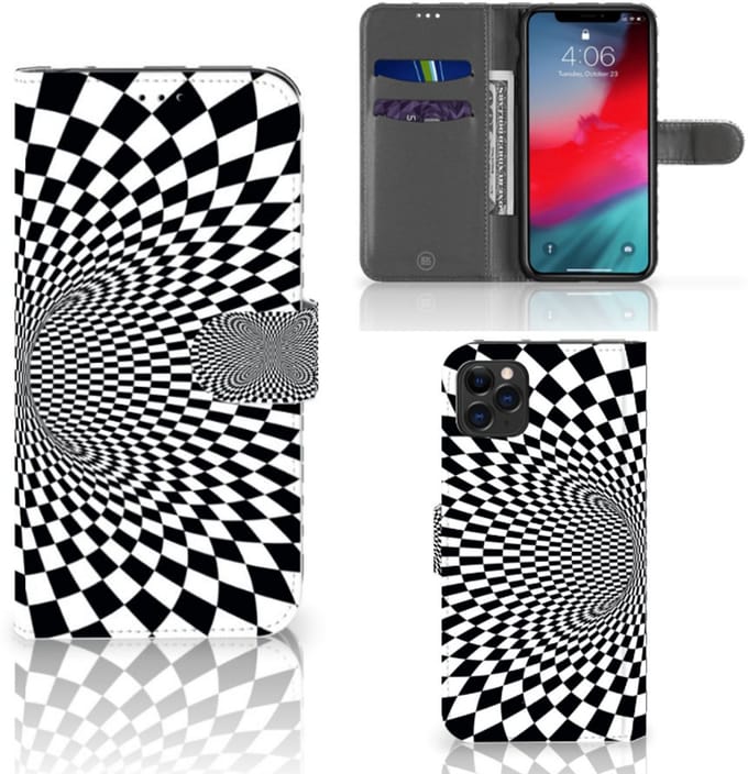 Apple iPhone 11 Pro Max Book Case Illusie
